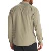 imageMARMOT Mens Aerobora Long Sleeve ButtonDown Shirt  Lightweight Packable QuickDrying UPF ProtectionVetiver