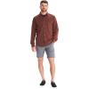 imageMARMOT Mens Aerobora Long Sleeve ButtonDown Shirt  Lightweight Packable QuickDrying UPF ProtectionWhiskey Brown