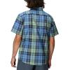 imageMARMOT Mens Airexchange UPF 40 Short Sleeve ShirtArctic Navy Wayland Plaid