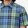 imageMARMOT Mens Airexchange UPF 40 Short Sleeve ShirtArctic Navy Wayland Plaid