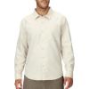 imageMARMOT Mens Aerobora Long Sleeve ButtonDown Shirt  Lightweight Packable QuickDrying UPF ProtectionBirch Bark