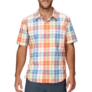 imageMARMOT Mens Airexchange UPF 40 Short Sleeve ShirtPomelo Wayland Plaid