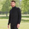 imageMARMOT Mens Leconte Fleece 12 Zip Pullover Jacket  Lightweight Breathable Technical Grid Fleeced LayerBlack