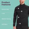 imageMARMOT Mens Leconte Fleece 12 Zip Pullover Jacket  Lightweight Breathable Technical Grid Fleeced LayerBlack