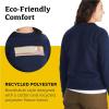 imageMARMOT Womens Montane Crew Sweatshirt  Screen Printed Graphic on Warm Breathable EcoFriendly CottonPoly BlendArctic Navy