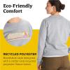 imageMARMOT Womens Montane Crew Sweatshirt  Screen Printed Graphic on Warm Breathable EcoFriendly CottonPoly BlendGrey Heather
