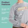 imageMARMOT Womens Montane Crew Sweatshirt  Screen Printed Graphic on Warm Breathable EcoFriendly CottonPoly BlendGrey Heather