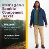imageMARMOT Mens Ramble 3in1 Component Jacket  Recycled Waterproof Shell with Hood and Removable Insulated Thermal R LinerArctic Navy
