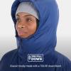 imageMARMOT Womens Guides Down Puffer Jacket with Hood 700fill InsulatedTwilight Blue