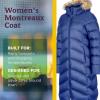 imageMarmot Womens Montreaux FullLength Down Puffer CoatArctic Navy
