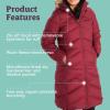 imageMarmot Womens Montreaux FullLength Down Puffer CoatBerry Wine