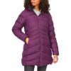 imageMARMOT Womens Montreal MidThigh Length Down Puffer CoatPurple Fig 2