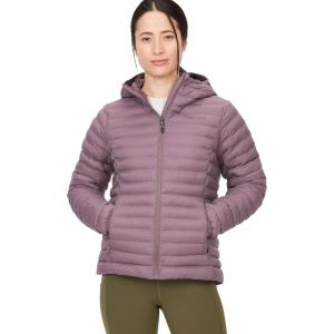 imageMARMOT Womens Echo Featherless Hoody  Lightweight DownAlternative Puffer Jacket with HoodHazy Purple