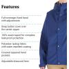 imageMARMOT Womens Cascade Durable ampamp Waterproof Rain JacketTwilight Blue