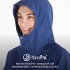 imageMARMOT Womens Cascade Durable ampamp Waterproof Rain JacketTwilight Blue