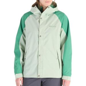 imageMARMOT Womens Cascade Durable ampamp Waterproof Rain JacketFrosty GreenClover