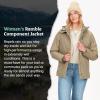 imageMARMOT Womens Ramble 3in1 Component Jacket  Recycled Waterproof Shell with Hood and Removable Insulated Thermal R LinerVetiver  Latest Collection