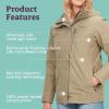 imageMARMOT Womens Ramble 3in1 Component Jacket  Recycled Waterproof Shell with Hood and Removable Insulated Thermal R LinerVetiver