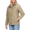 imageMARMOT Womens Ramble 3in1 Component Jacket  Recycled Waterproof Shell with Hood and Removable Insulated Thermal R LinerVetiver  Latest Collection