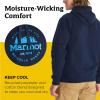imageMARMOT Mens Culebra Peak Hoody  Hooded Midweight Pullover Fleece Sweatshirt with Screen Printed Graphic and Kangaroo PocketArctic Navy