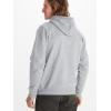 imageMARMOT Mens Culebra Peak Hoody  Hooded Midweight Pullover Fleece Sweatshirt with Screen Printed Graphic and Kangaroo PocketGrey Heather