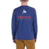 imageMARMOT Mens Life Tee LsTwilight Blue