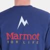 imageMARMOT Mens Life Tee LsTwilight Blue