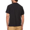 imageMARMOT Mens MMW Gradient ShortSleeve Tee  Screen Printed Graphic on Soft Breathable EcoFriendly CottonPoly BlendBlack