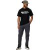 imageMARMOT Mens MMW ShortSleeve Tee  Screen Printed Graphic on Soft Breathable EcoFriendly CottonPoly BlendBlack