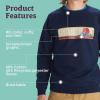 imageMARMOT Mens Montane Crew Sweatshirt  Screen Printed Graphic on Warm Breathable EcoFriendly CottonPoly BlendArctic Navy