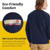 imageMARMOT Mens Montane Crew Sweatshirt  Screen Printed Graphic on Warm Breathable EcoFriendly CottonPoly BlendArctic Navy