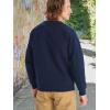 imageMARMOT Mens Montane Crew Sweatshirt  Screen Printed Graphic on Warm Breathable EcoFriendly CottonPoly BlendArctic Navy