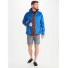 imageMARMOT Mens Precip Eco Waterproof Rain Jacket  100 Recycled Breathable Lightweight Packable RaincoatDark Azure