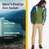 imageMARMOT Mens Precip Eco Waterproof Rain Jacket  100 Recycled Breathable Lightweight Packable RaincoatFoliageDark Azure
