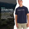 imageMARMOT Mens Windridge Graphic Short Sleeve ShirtArctic Navy