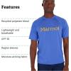 imageMARMOT Mens Windridge Graphic Short Sleeve ShirtTrail Blue