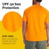 imageMARMOT Mens Windridge MoistureWicking EcoFriendly Breathable UPF Short Sleeve ShirtOrange Pepper