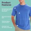 imageMARMOT Mens Windridge MoistureWicking EcoFriendly Breathable UPF Short Sleeve ShirtTrail Blue