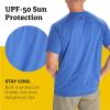 imageMARMOT Mens Windridge MoistureWicking EcoFriendly Breathable UPF Short Sleeve ShirtTrail Blue