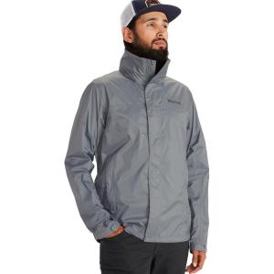 imageMARMOT Mens Precip Eco Waterproof Rain Jacket  100 Recycled Breathable Lightweight Packable RaincoatGray