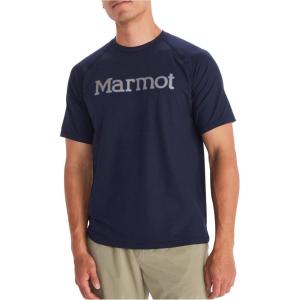 imageMARMOT Mens Windridge Graphic Short Sleeve ShirtArctic Navy