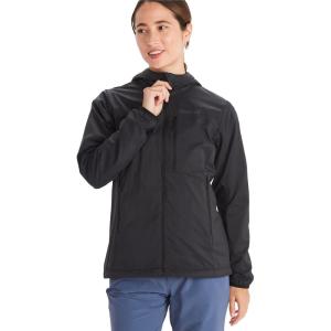 imageMARMOT Womens Ether Driclime Hoody  Breathable Comfortable Packable Windbreaker Jacket with HoodBlack
