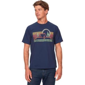 imageMarmot Mens Logo TShirtsBivouac Arctic Navy