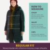 imageMARMOT Womens Echo Featherless Long Jacket  MidThigh Lightweight DownAlternative Puffer with HoodBlack Shiny