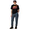 imageMARMOT Womens Coastal ShortSleeve TShirt  Screen Printed Graphic on Soft Breathable EcoFriendly CottonPoly BlendBlack