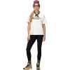 imageMARMOT Womens MMW ShortSleeve Tee Shirt  Screen Printed Graphic on Soft Breathable EcoFriendly CottonPoly BlendWhiteOlive Grove