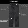 imageMARMOT Womens Precip FullZip Pant  Lightweight WaterproofJet Black