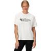 imageMARMOT Womens MMW ShortSleeve Tee Shirt  Screen Printed Graphic on Soft Breathable EcoFriendly CottonPoly BlendWhiteOlive Grove