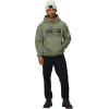 imageMARMOT Mens Coastal Logo HoodyOlive Grove