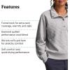 imageMARMOT Womens Galen Funnel NeckLight Grey Heather